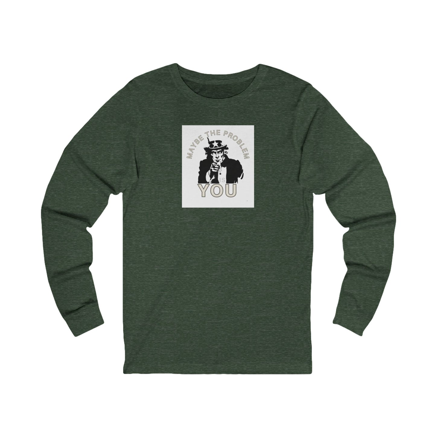 Workplace Wisdoms 'Problem' Long Sleeve Tee