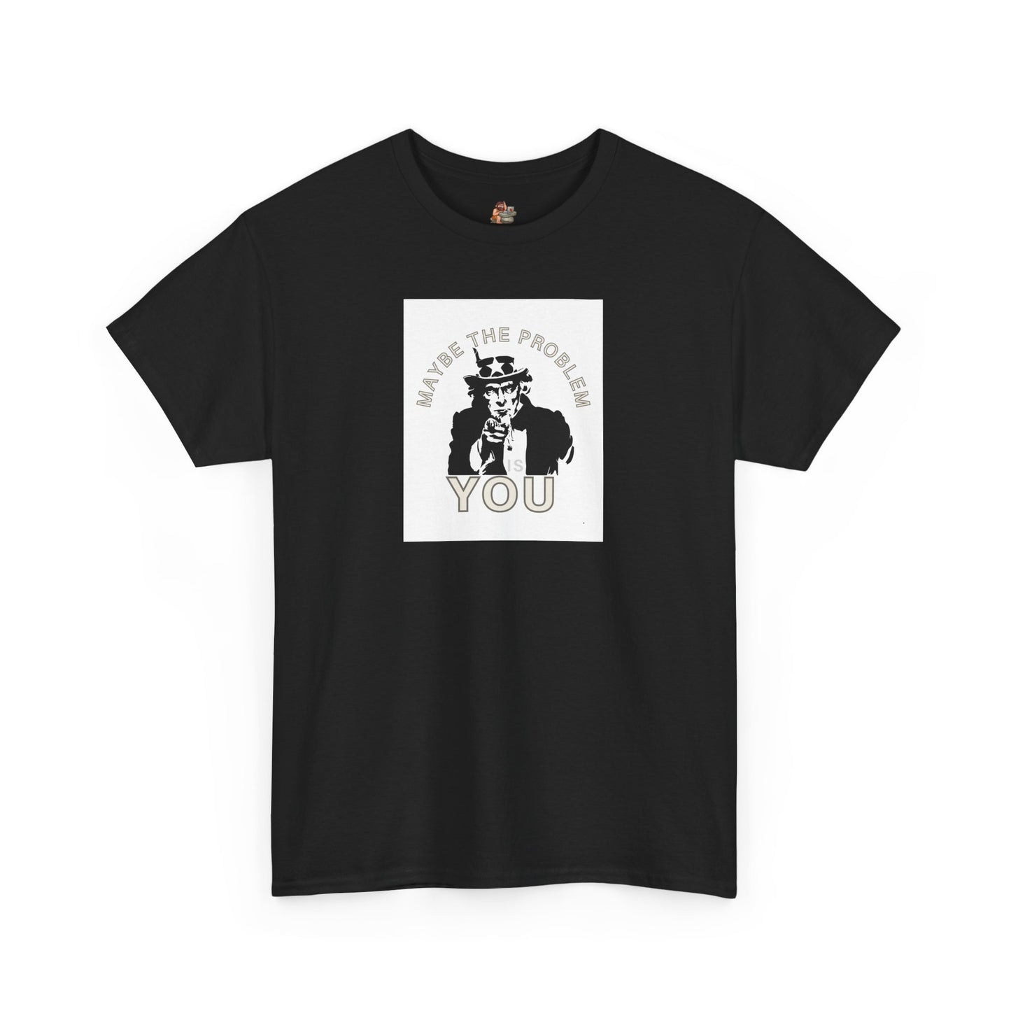 Workplace Wisdoms 'Problem' Heavy Cotton Tee