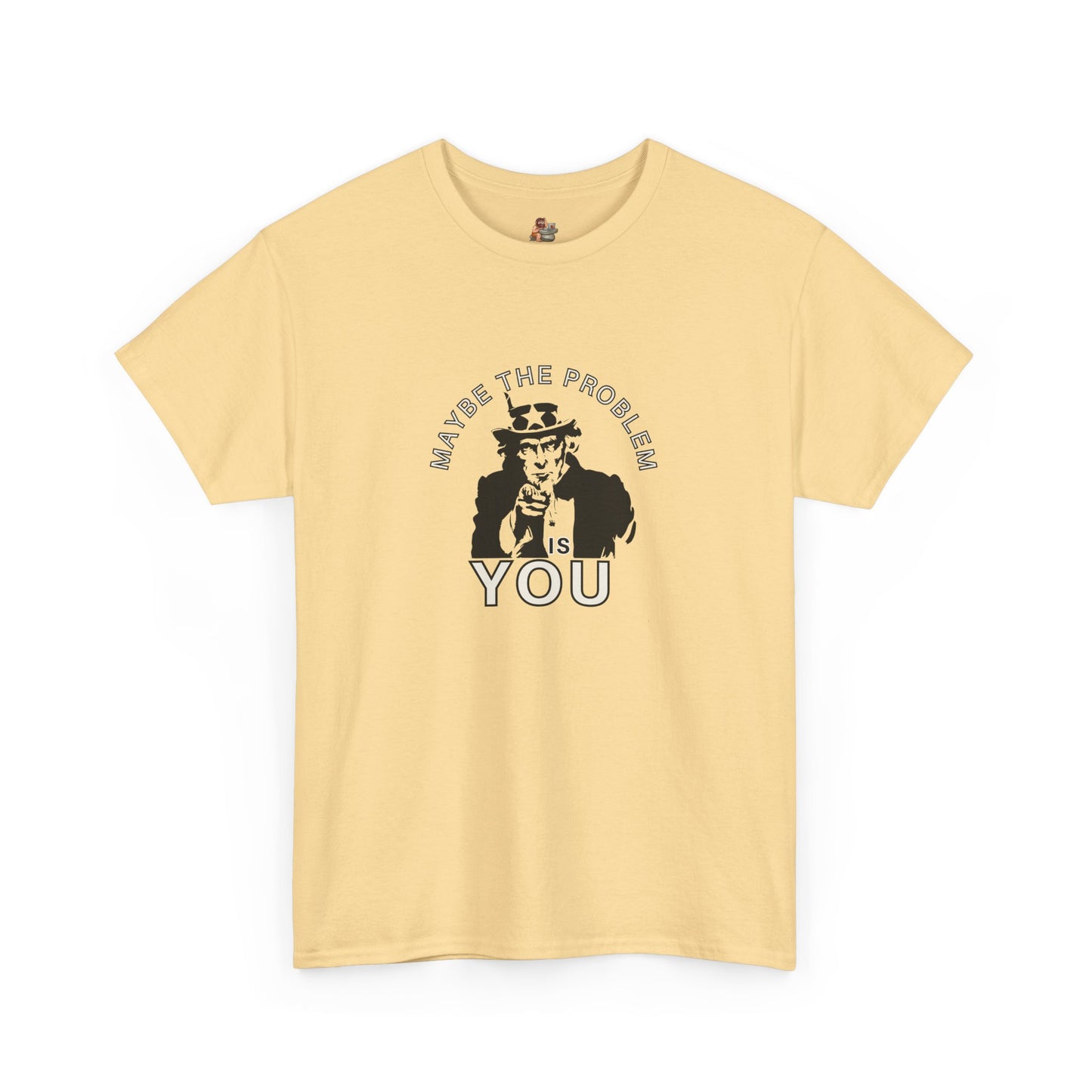 Workplace Wisdoms 'Problem' Heavy Cotton Tee