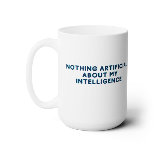 Workplace Wisdoms 'Artificial' Ceramic Mug 15oz