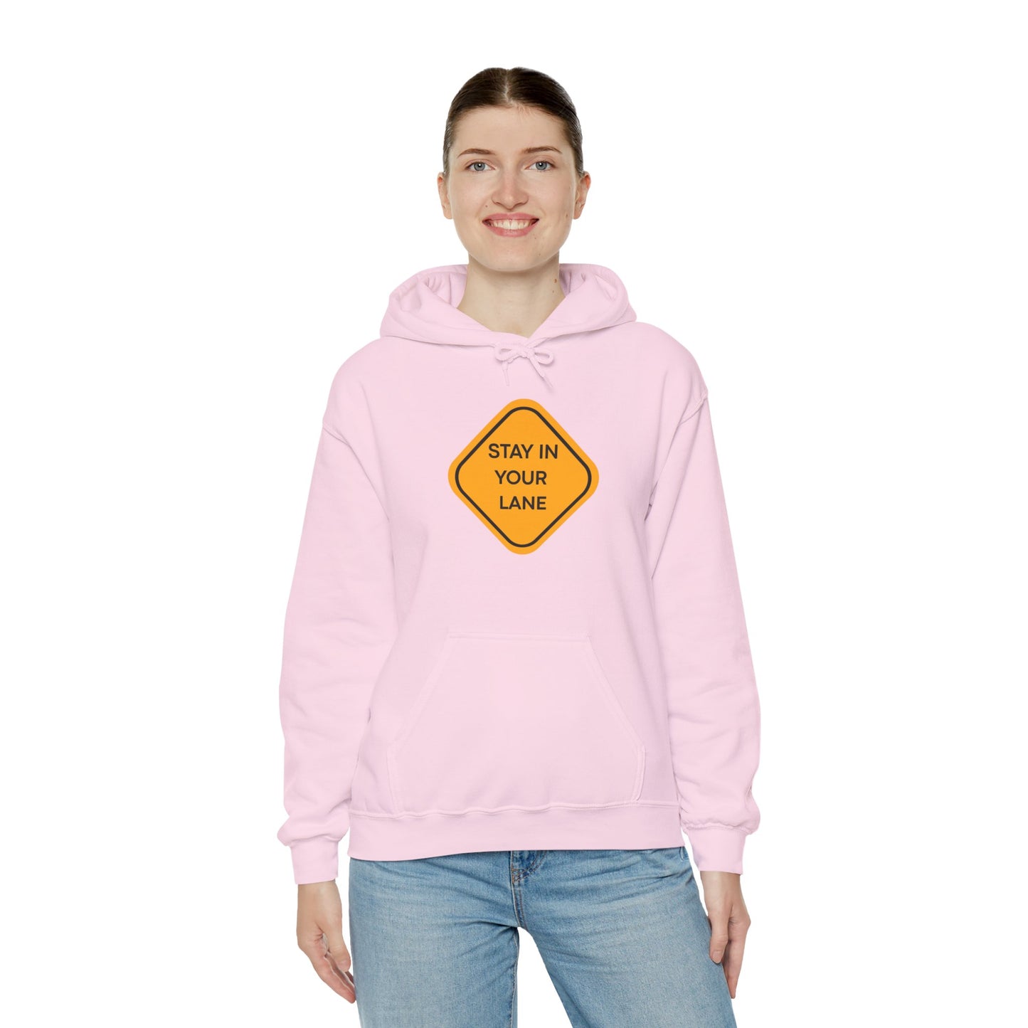 Workplace Wisdoms 'Your Lane' Heavy Hooded Sweatshirt