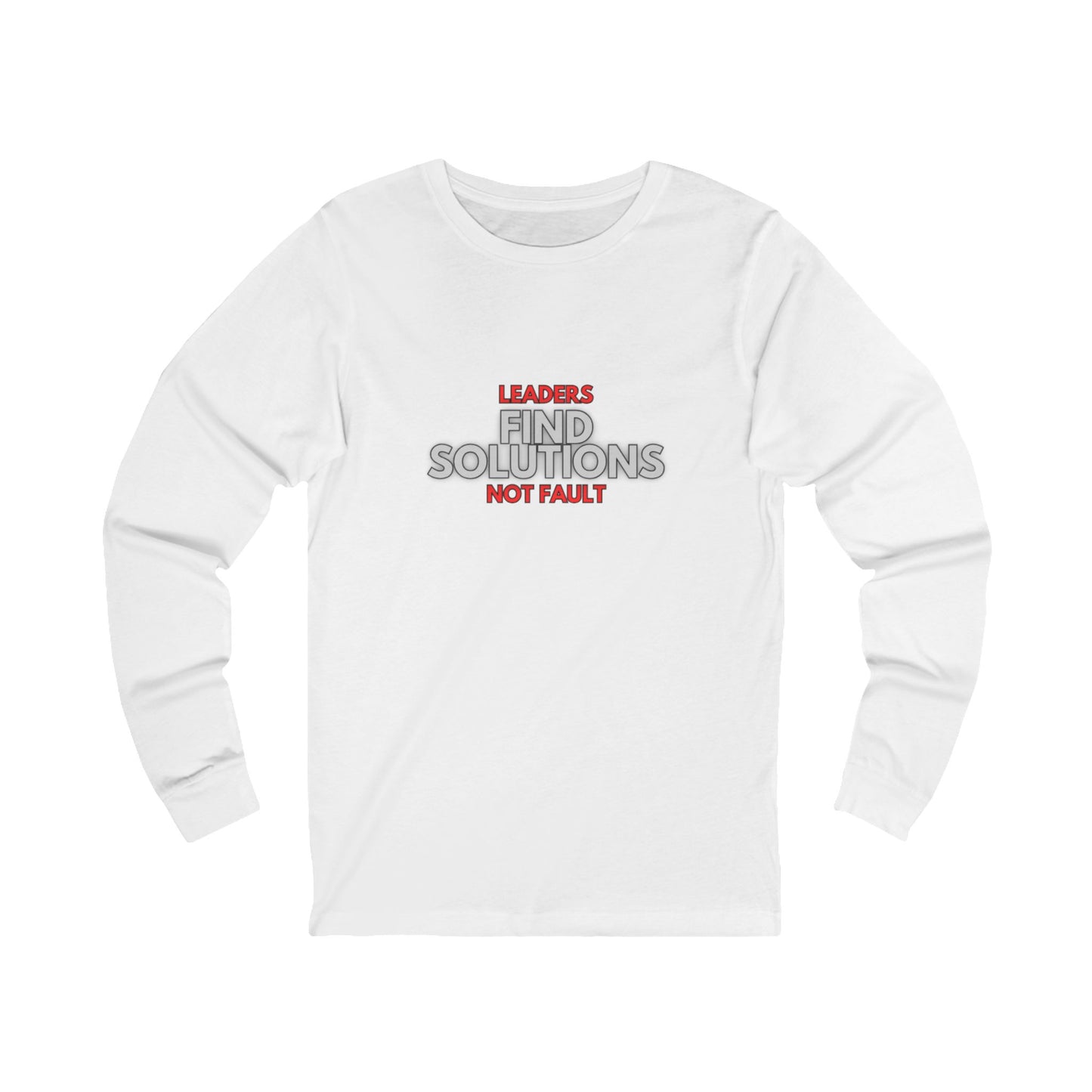 Workplace Wisdoms 'Leaders' Long Sleeve Tee