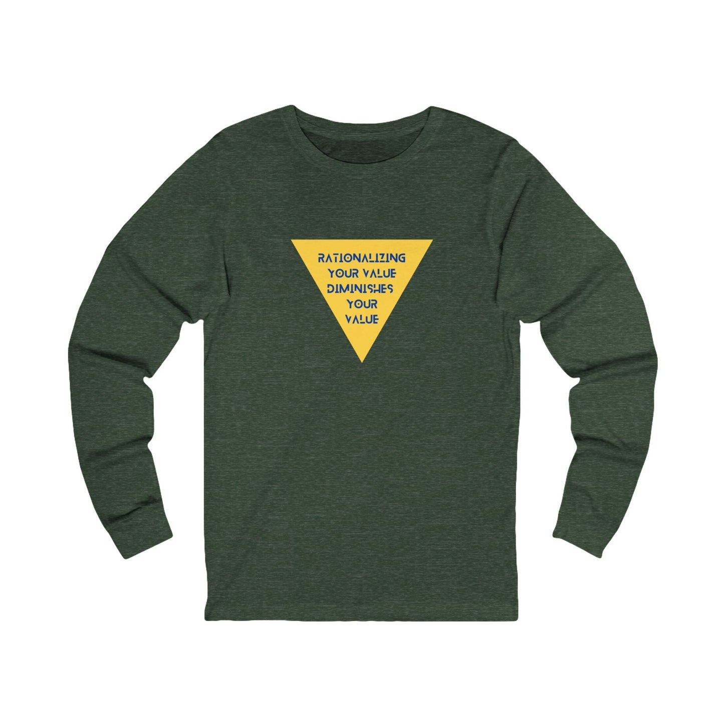 Workplace Wisdoms 'Value' Long Sleeve Tee