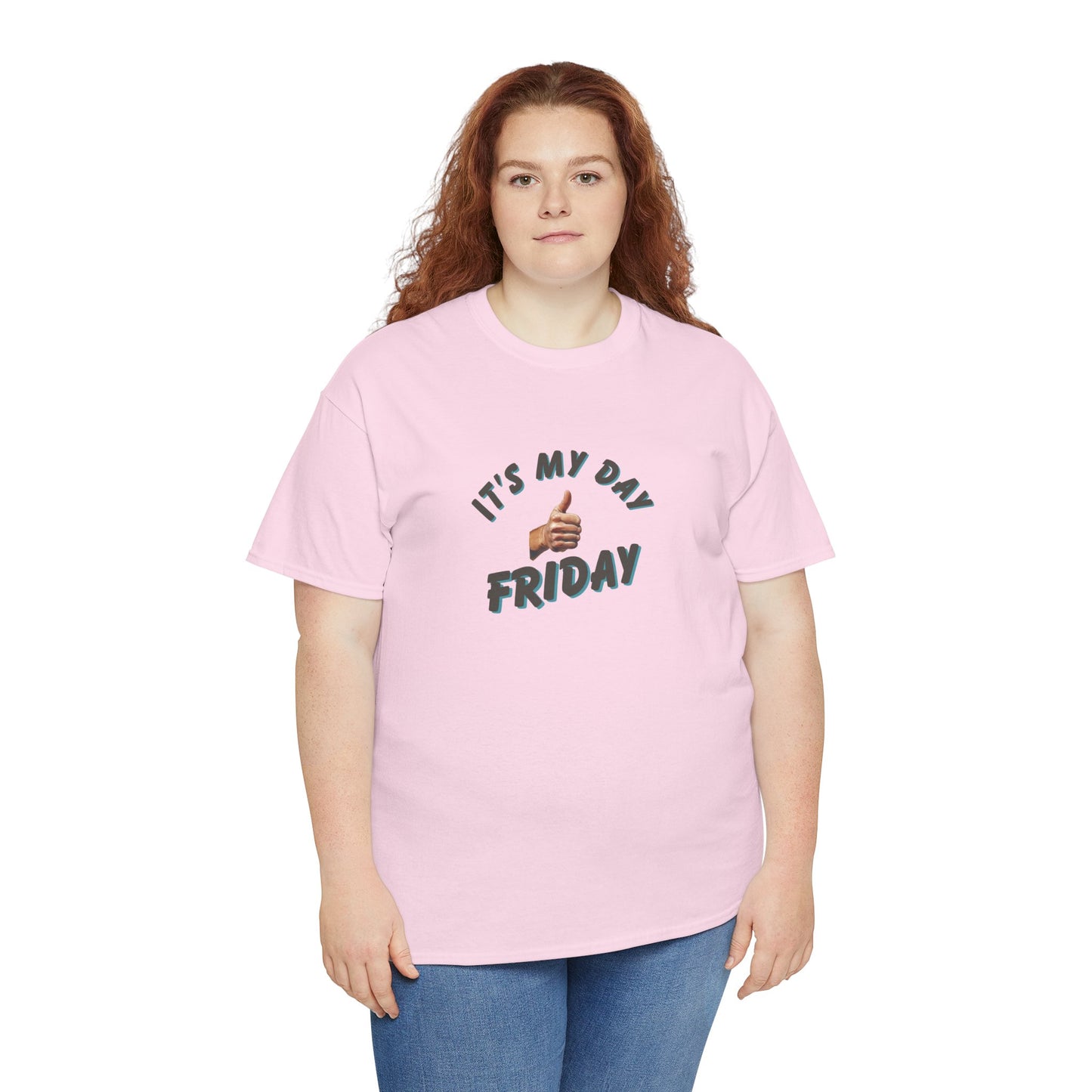 Workplace Wisdoms 'It's My Day Friday' Heavy Cotton Tee