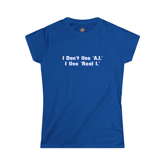 Workplace Wisdoms 'A.I.' Women's Softstyle Tee