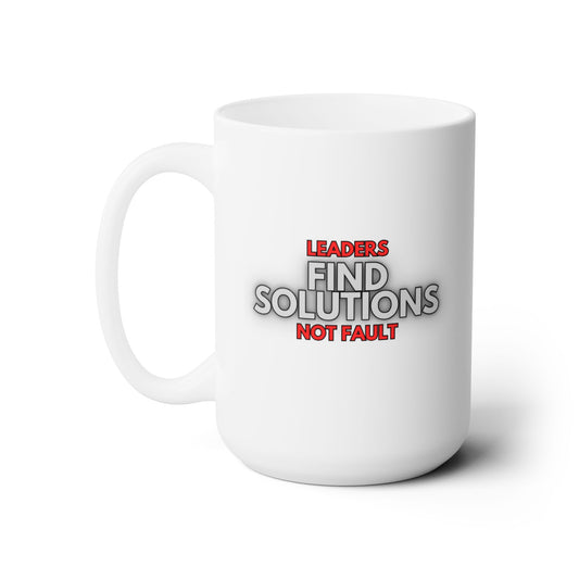 Workplace Wisdoms 'Leaders' Ceramic Mug 15oz