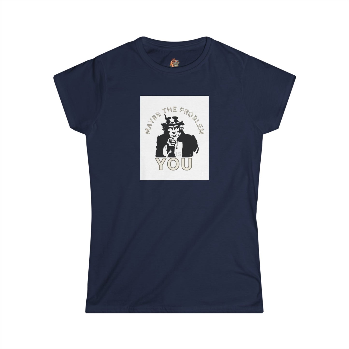 Workplace Wisdoms 'Problem' Women's Softstyle Tee