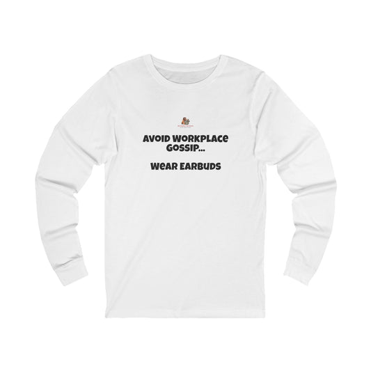 Workplace Wisdoms 'Gossip' Long Sleeve Tee
