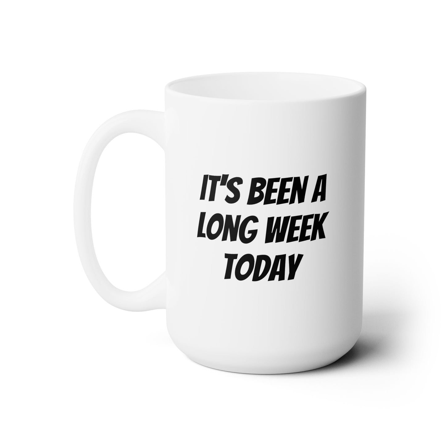 Workplace Wisdoms 'Long Week' Ceramic Mug 15oz