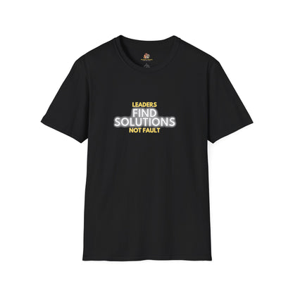 Workplace Wisdoms 'Leaders' Unisex Soft Cotton Tee
