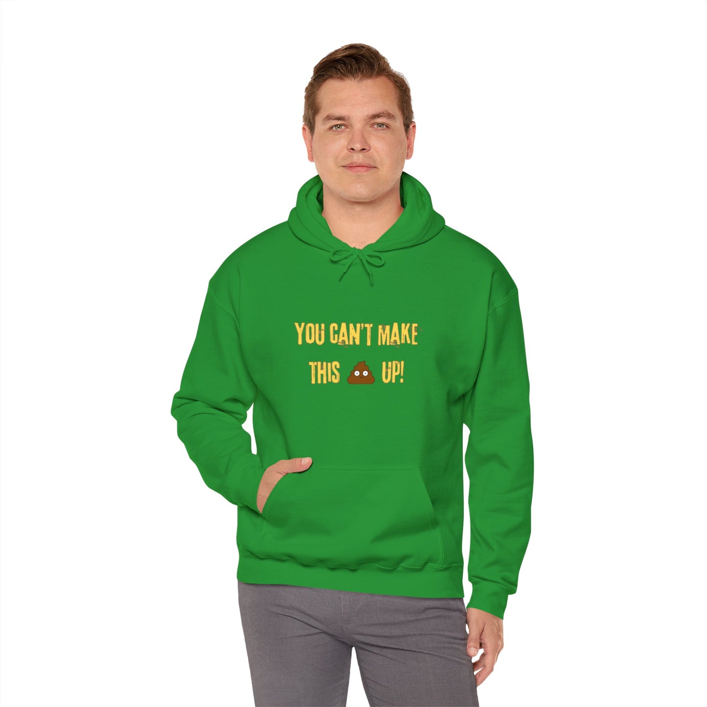 Workplace Wisdoms 'Can't make this up' Heavy Hooded Sweatshirt