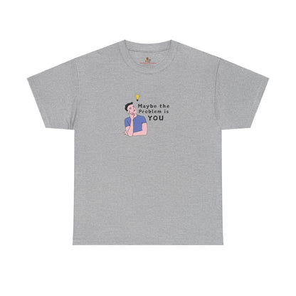 Workplace Wisdoms 'Problem' Heavy Cotton Tee