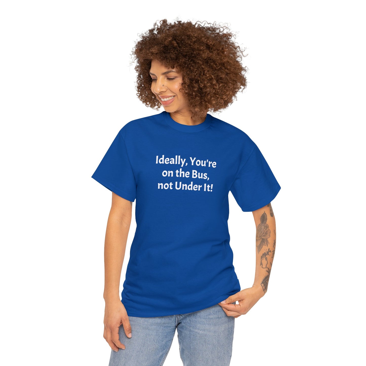 On the Bus - Unisex Heavy Cotton Tee