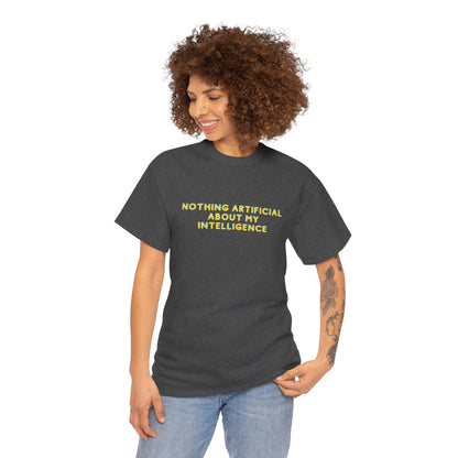 Workplace Wisdoms 'Artificial' Heavy Cotton Tee