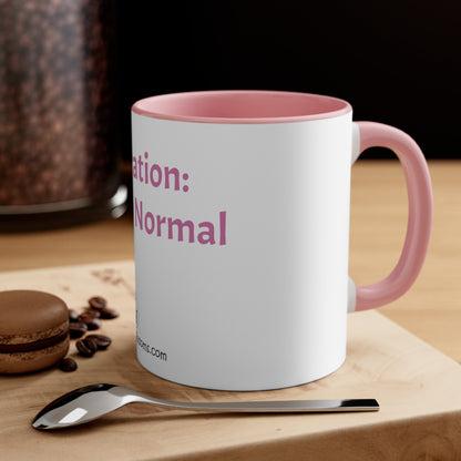 New Normal - Accent Coffee Mug, 11oz