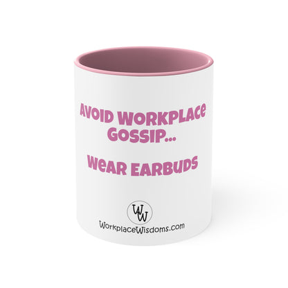 Gossip - Accent Coffee Mug, 11oz