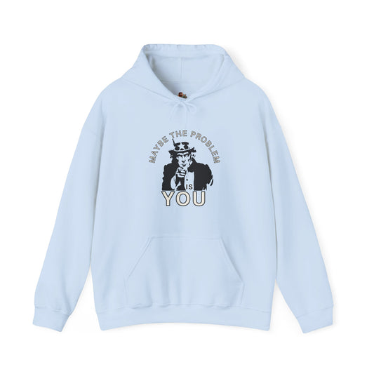 Workplace Wisdoms 'Problem' Heavy Hooded Sweatshirt