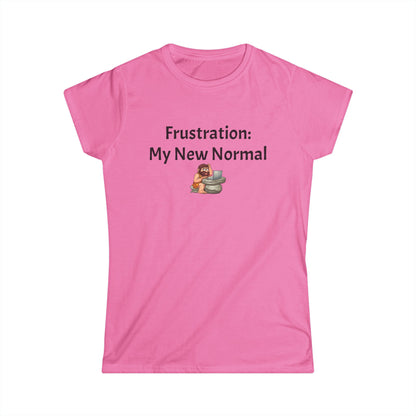 Workplace Wisdoms 'New Normal' Women's Softstyle Tee