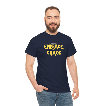 Workplace Wisdoms 'Embrace the Chaos' Heavy Cotton Tee