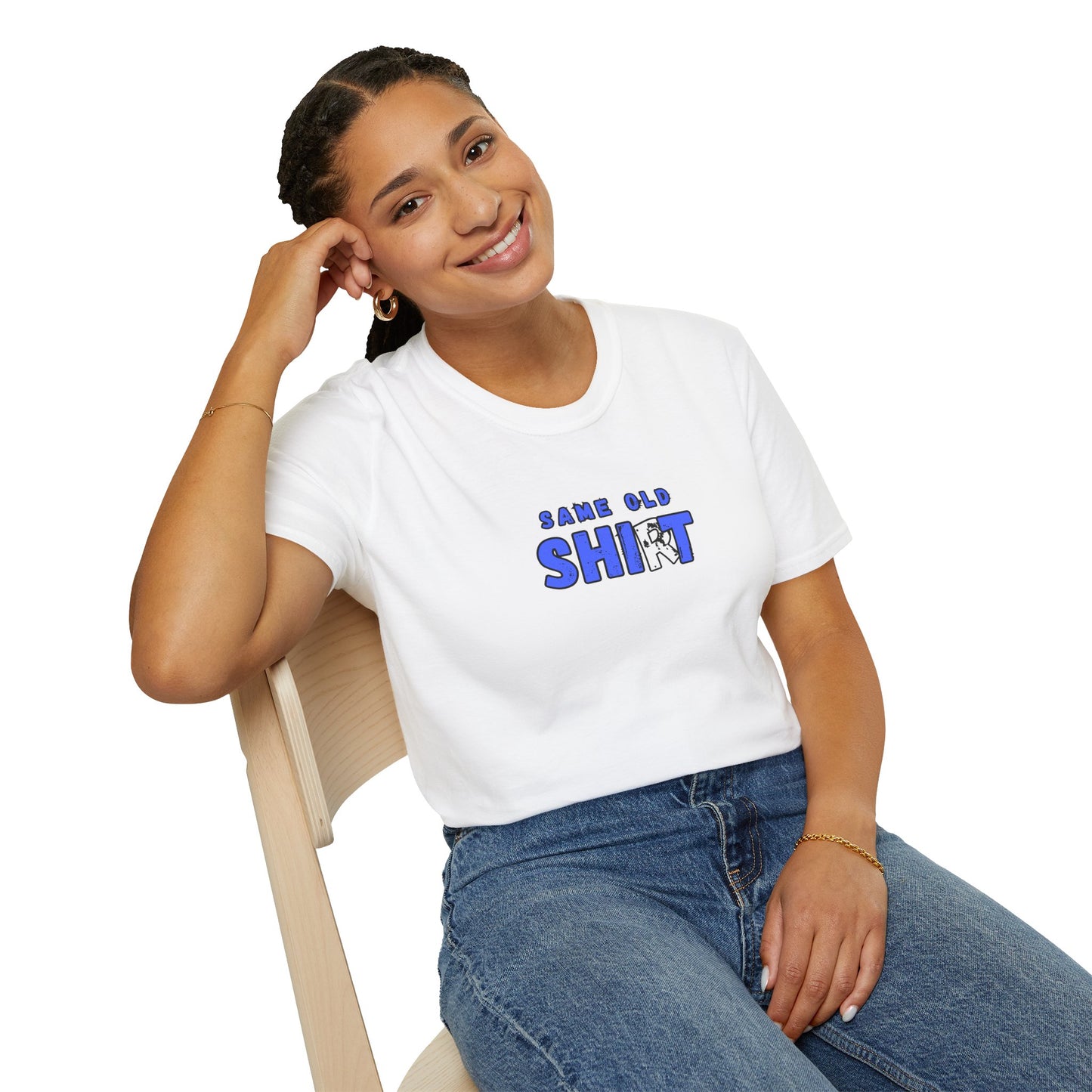 Workplace Wisdoms 'Same Old' Unisex Soft Cotton Tee