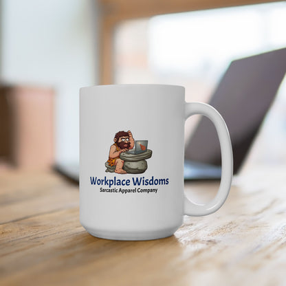 Workplace Wisdoms 'Leaders' Ceramic Mug 15oz