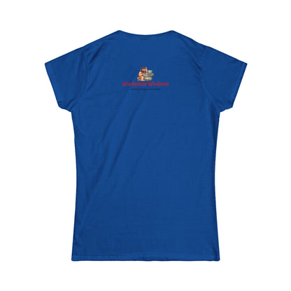 Workplace Wisdoms 'I'm Smarter' Women's Softstyle Tee