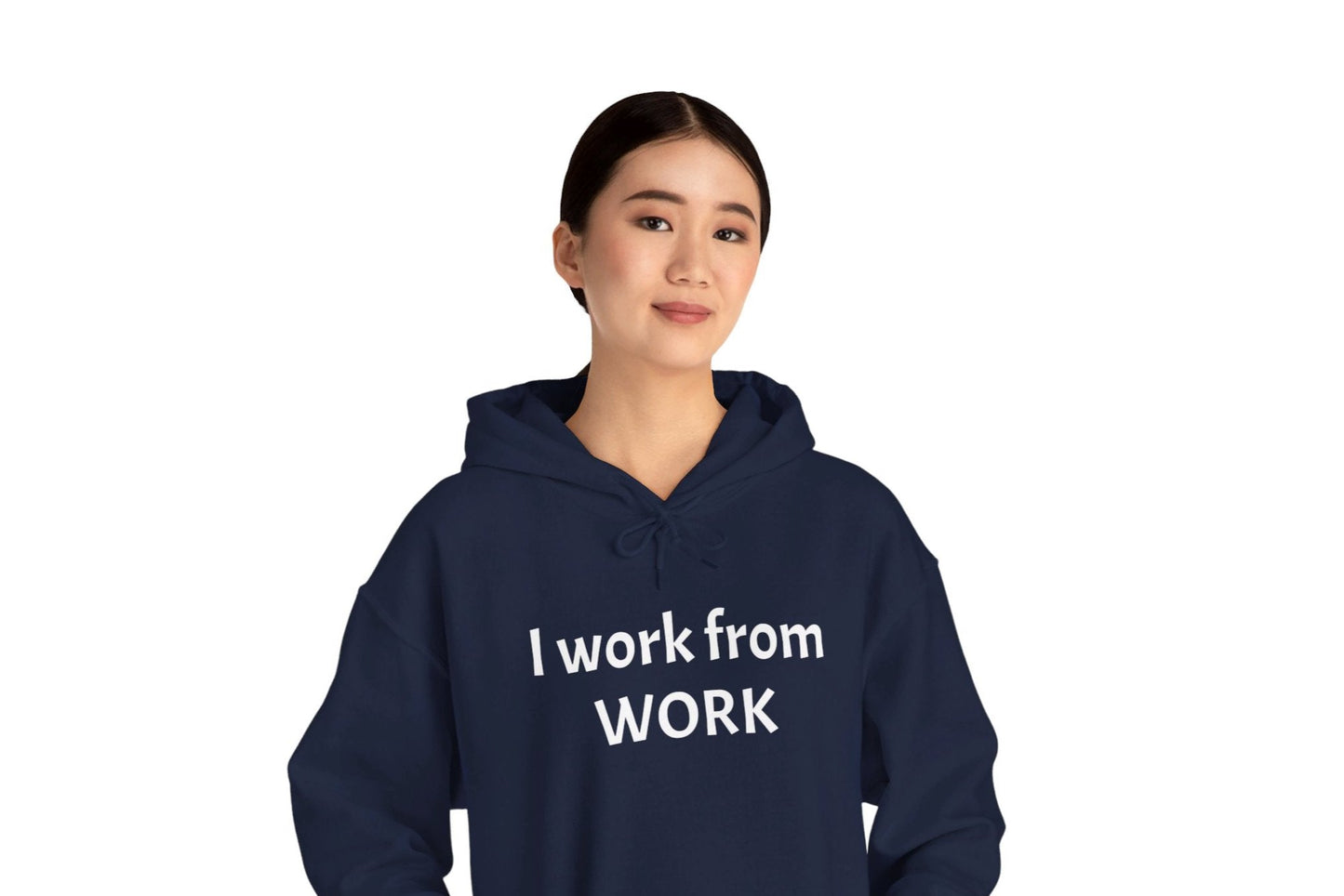 I work from work - Unisex Heavy Blend™ Hooded Sweatshirt