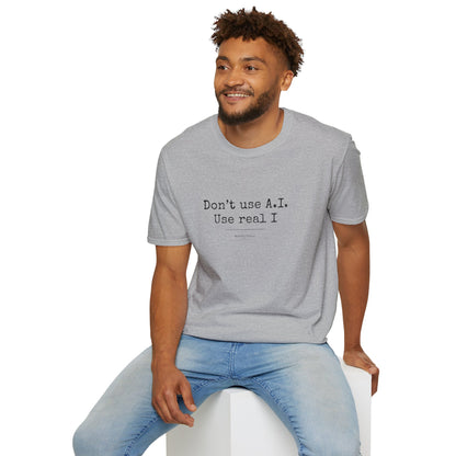 Workplace Wisdoms "A.I." Unisex Soft Cotton T-Shirt