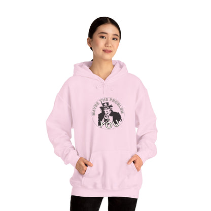 Workplace Wisdoms 'Problem' Heavy Hooded Sweatshirt