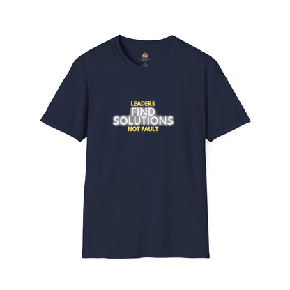 Workplace Wisdoms 'Leaders' Unisex Soft Cotton Tee