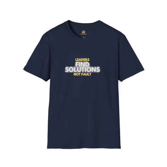 Workplace Wisdoms 'Leaders' Unisex Soft Cotton Tee