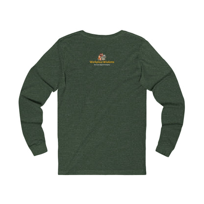 Workplace Wisdoms 'On the Bus' Long Sleeve Tee