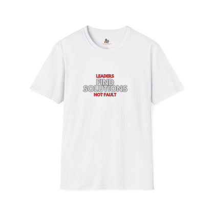 Workplace Wisdoms 'Leaders' Unisex Soft Cotton Tee