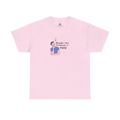 Workplace Wisdoms 'Problem' Heavy Cotton Tee