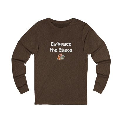 Workplace Wisdoms 'Embrace the Chaos' Long Sleeve Tee