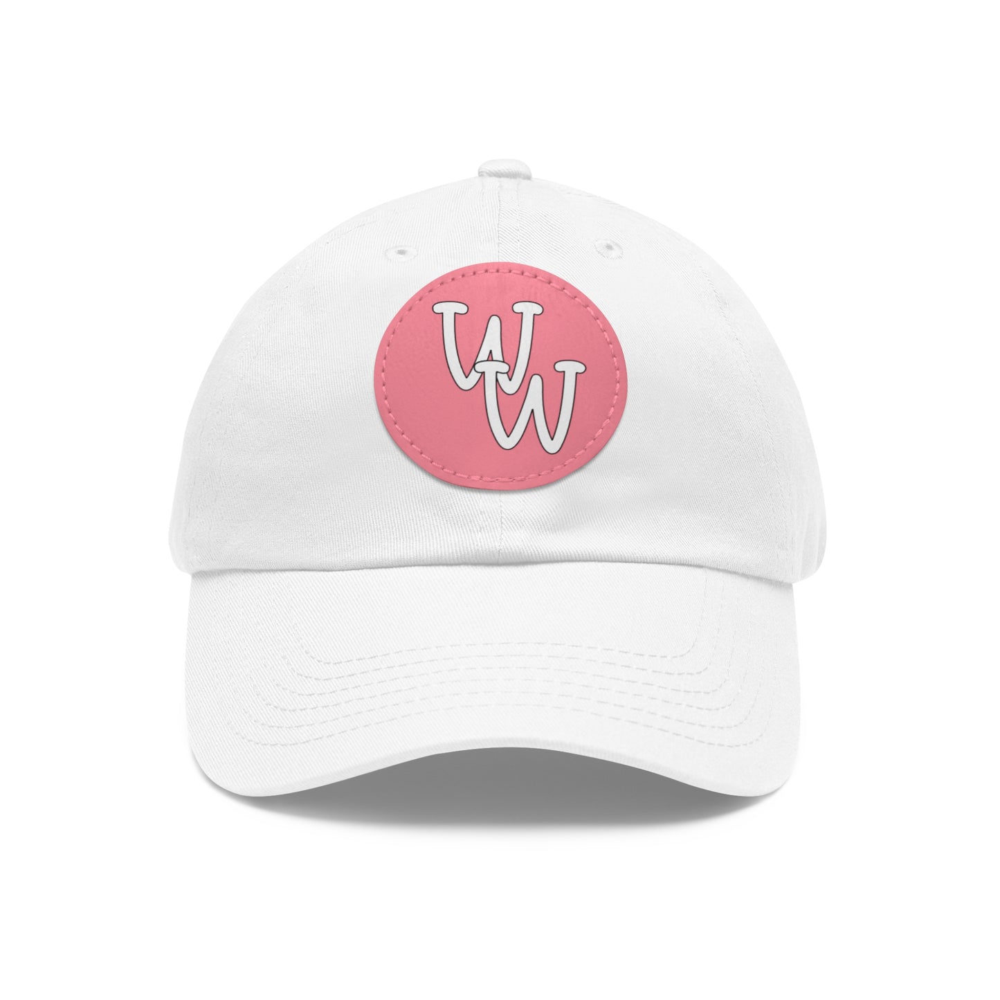 Workplace Wisdoms Logo Hat with Leather Patch (Round)