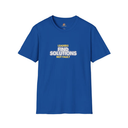 Workplace Wisdoms 'Leaders' Unisex Soft Cotton Tee
