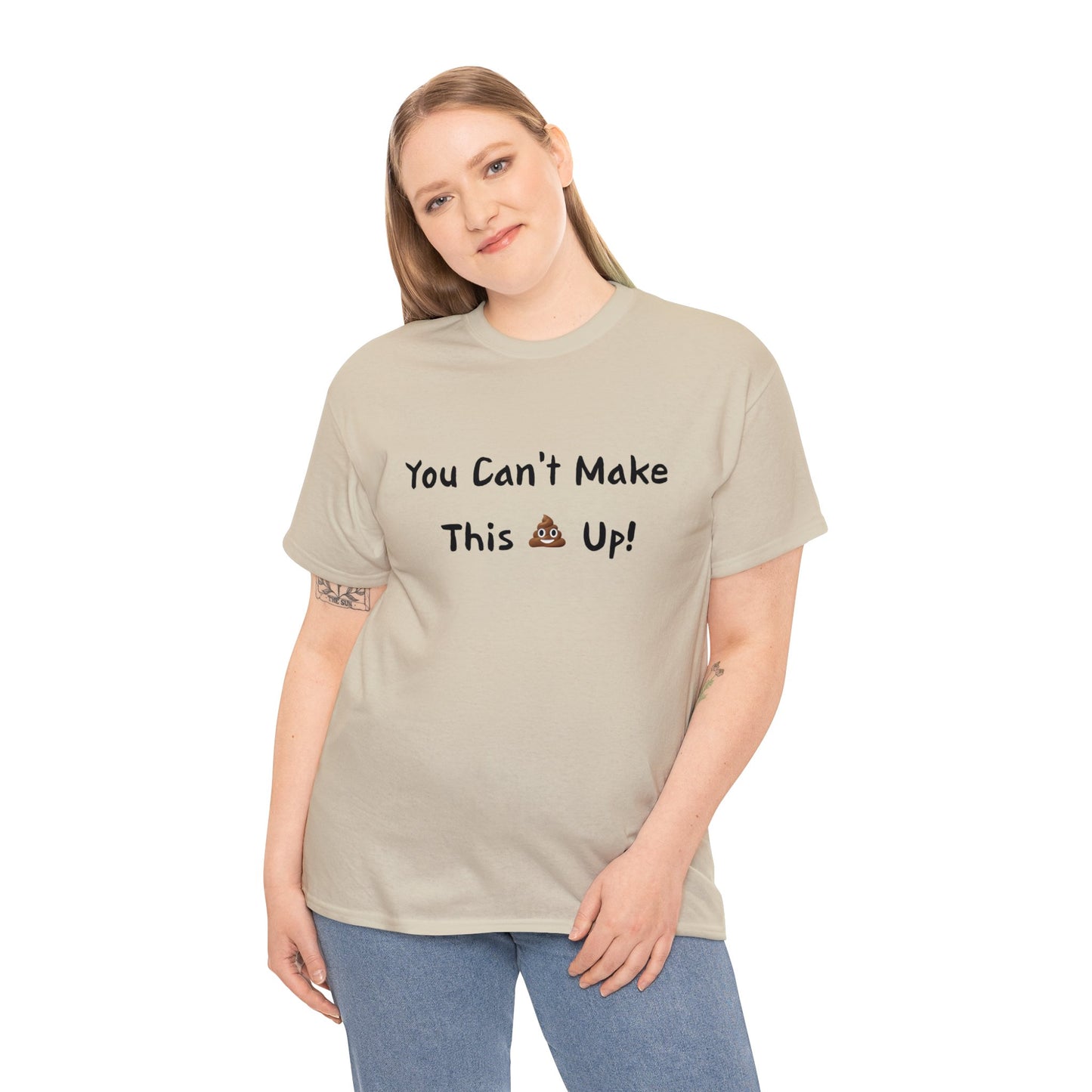 Can't make this up - Unisex Heavy Cotton Tee