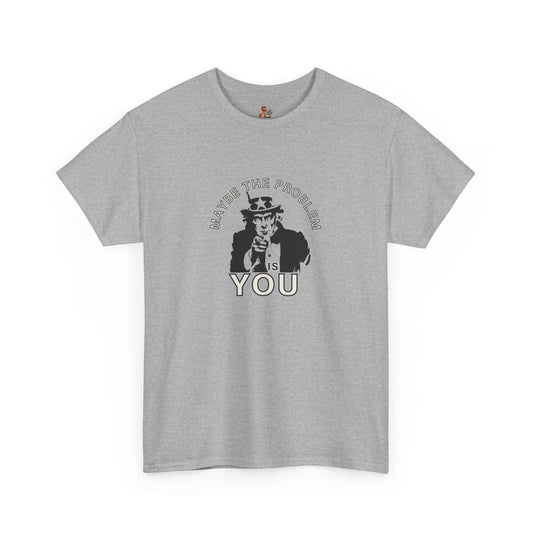 Workplace Wisdoms 'Problem' Heavy Cotton Tee