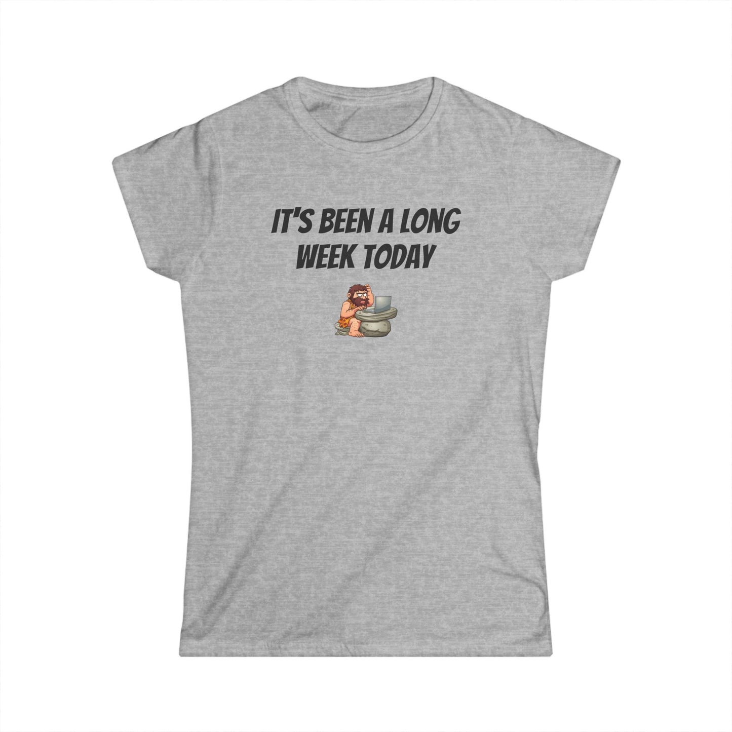 Workplace Wisdoms 'Long Week' Women's Softstyle Tee