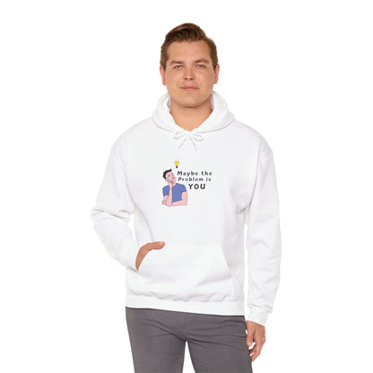 Workplace Wisdoms 'Problem' Heavy Hooded Sweatshirt