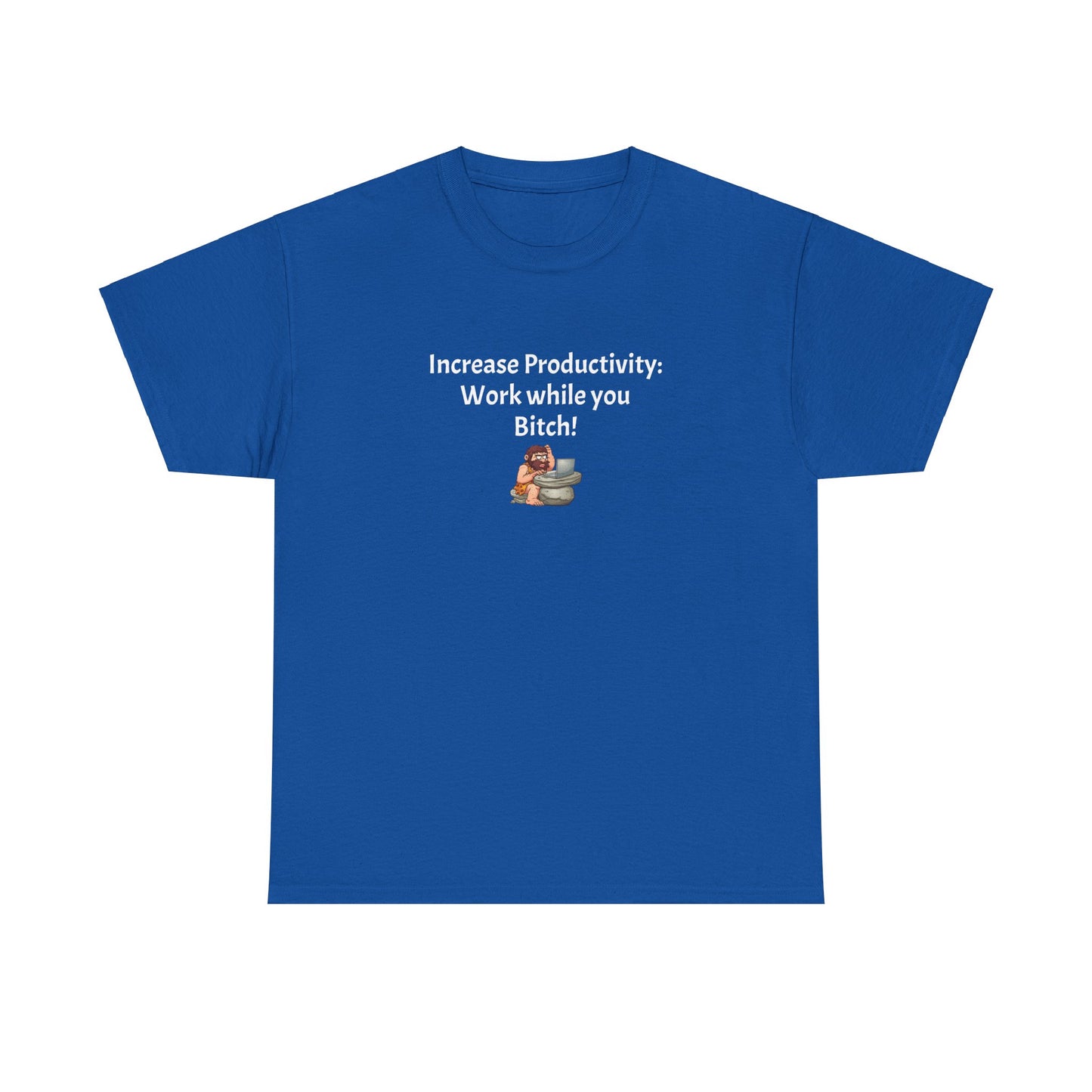 Workplace Wisdoms 'Increase Productivity' Heavy Cotton Tee