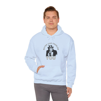 Workplace Wisdoms 'Problem' Heavy Hooded Sweatshirt