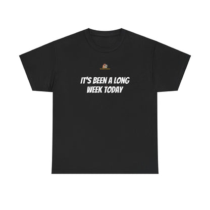 Copy of Workplace Wisdoms 'Long Week' Heavy Cotton Tee