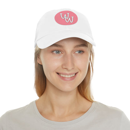 Workplace Wisdoms Logo Hat with Leather Patch (Round)