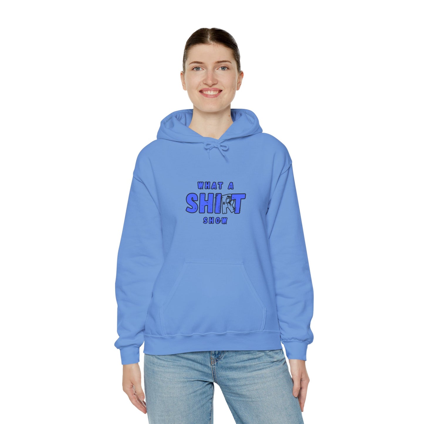 Workplace Wisdoms 'Shirt Show' Heavy Hooded Sweatshirt