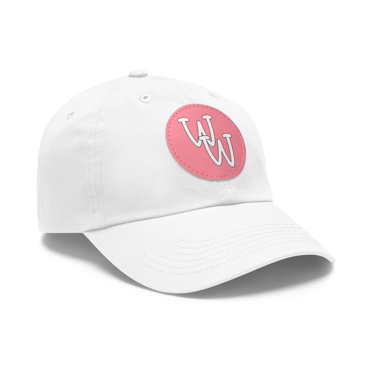 Workplace Wisdoms Logo Hat with Leather Patch (Round)