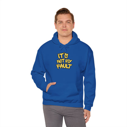 Wisdoms 'Not My Fault' Heavy Hooded Sweatshirt