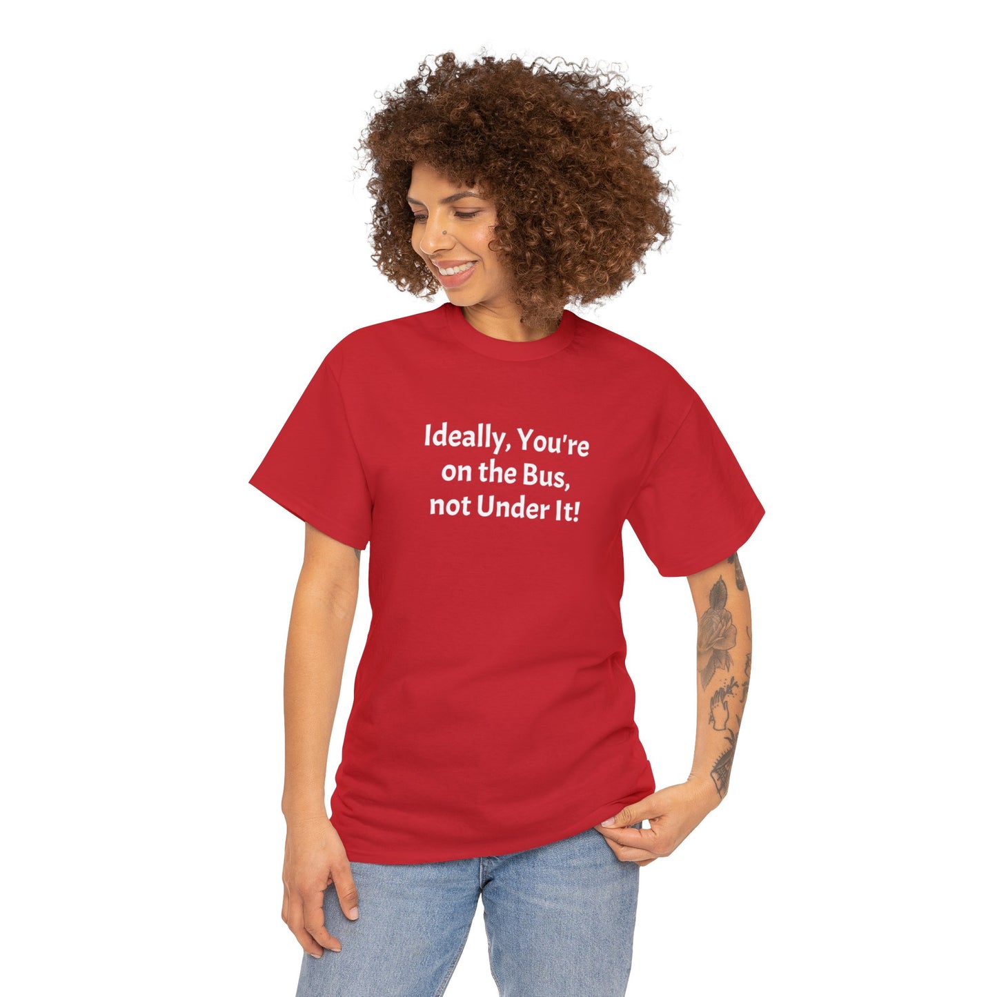 On the Bus - Unisex Heavy Cotton Tee