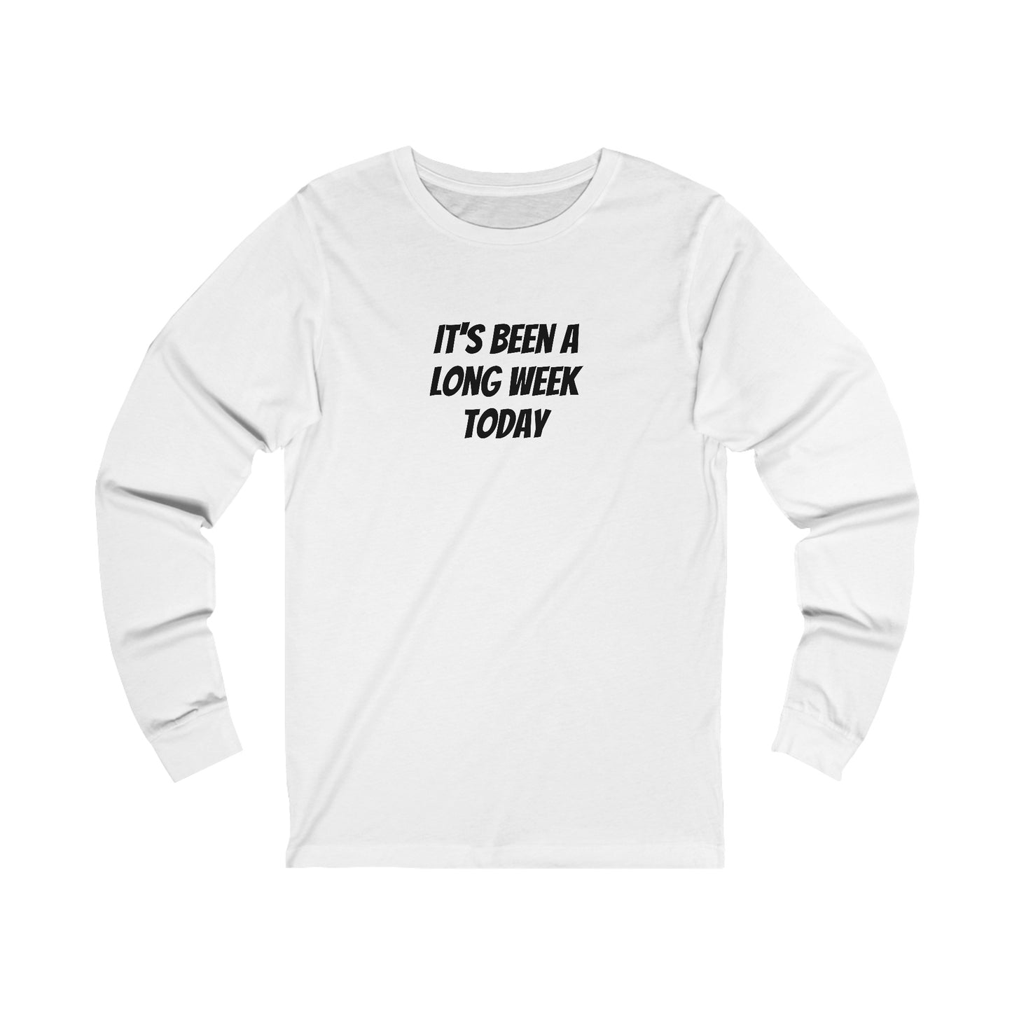 Long Week - Unisex Jersey Long Sleeve Tee